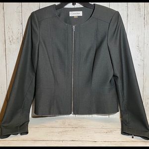 Calvin Klein Jacket Blazer Dark Grey